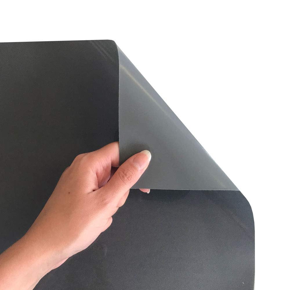 Siser StripFlock Pro HTV 12"x10yd Roll Anthracite - Textured Heat Transfer Vinyl - for use with Siser, Cricut and Silhouette Cutters - CPSIA Certified