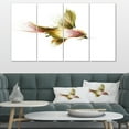 thumbnail image 1 of Joli Vol d'Oiseau Vert Adorable - Impression sur Toile d'Art Animalier, 1 of 4