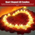thumbnail image 6 of 1000pcs Artificial Rose Petals with 24pcs LED Tea Lights Candles, Romantic Fake Rose Floral Decorations Special Night Set for Valentine's Day, Wedding Anniversary, Table Décor, 6 of 8