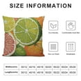 thumbnail image 5 of SHANXI Throw Pillow Case Cover Citrus-Fruit Of Grapefruit Orange Red - Pillow Case 24x24in, 5 of 5