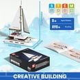 thumbnail image 2 of Kit de Construcción Mould King Catamarán Velero Explorador del Océano 890 piezas, 2 of 7