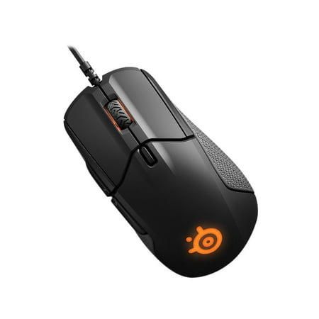 SteelSeries Rival 310 Gaming Mouse, 12,000 CPI TrueMove3 Optical Sensor, Split-Trigger Buttons, Prism RGB