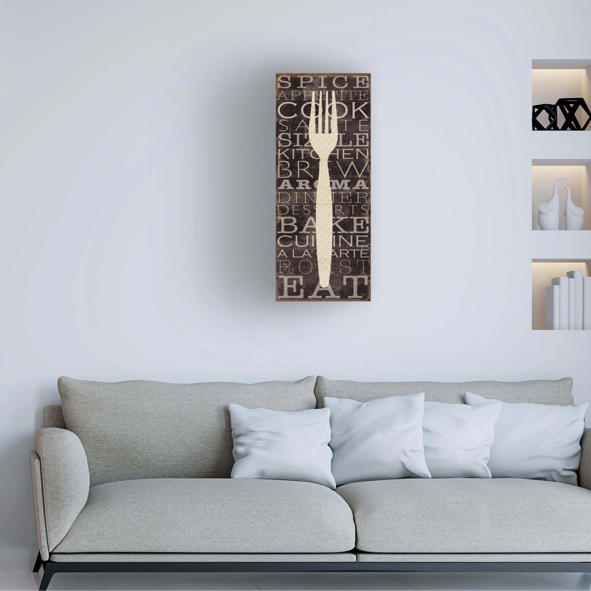 Pela Studio 'Kitchen Words I' Canvas Art