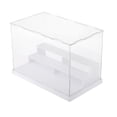 thumbnail image 1 of Caja de exhibición grande clara de 3 joyería modelos juguetes coleccionables Mini de acción caja protectora organizador - blanco Hugo Estuche de muestra, 1 of 10