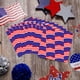 thumbnail image 5 of 25 Pack 4th Of July Paper Napkins Patriotics Americans Flag Disposable Napkins 6.5x6.5in Star And Stripe Independence Day Home Kitchen Party Supplies, 5 of 6