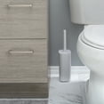 thumbnail image 4 of Bath Bliss 2 Pack Acrylic Cylinder Toilet Brush Set in White, 4 of 4