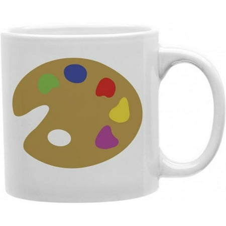 

Paint Pallet Emoji 11 oz Ceramic Coffee Mug
