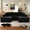 Black(Left Facing Chaise), variant on Muumblus Modular Sectional Sofa, Oversized U-Shape Cloud Couch, Modern Corduroy Sleeper Couches for Living Room, No Assembly Required, Black (Right Facing Chaise)