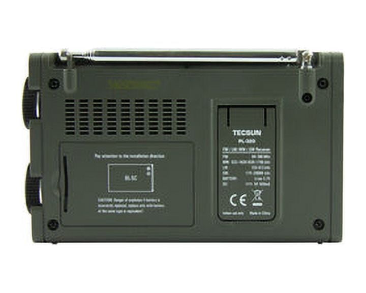 Tecsun PL-320 FM/AM/SW/WM/Full Band Radio DSP Receiver FM Stereo Portable Radio