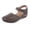 Coffee, variant on Women Comfortable Flat Sandals Closed Toe Fisherman Sandals Dressy Summer Shoes for Women Leather Sandals for Women Arch Support Lightweight
