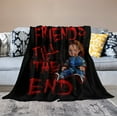 thumbnail image 6 of Chucky Horror Movie Super Soft Flannel Blanket Lightweight Air Conditioning Blanket Comfortable Quilt for Adults Kids, 6 of 8