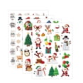 thumbnail image 1 of 40x Cartoon Christmas Pattern DIY Stickers Children's Gift Snowflake Santa Clau>, 1 of 8