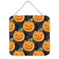 thumbnail image 1 of "Treasures Watercolor Halloween -O-Lantern Metal Print, 6"" H x 6"" W, Multicolor" Caroline's Treasures BB7524DS66, 1 of 1