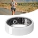 thumbnail image 1 of Anillo Inteligente ANGGREK Seguimiento de la Salud Del Sueño de Control de pasos IP68 Impermeable Wearable Smart Ring Con APP Con El Caso de Carga Blanco, 1 of 7