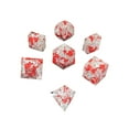thumbnail image 2 of Ensemble de dés en Résine - 7 Pcs, D20, pour Jeux de Table/rpgs, Facile à Lire, 2 of 5