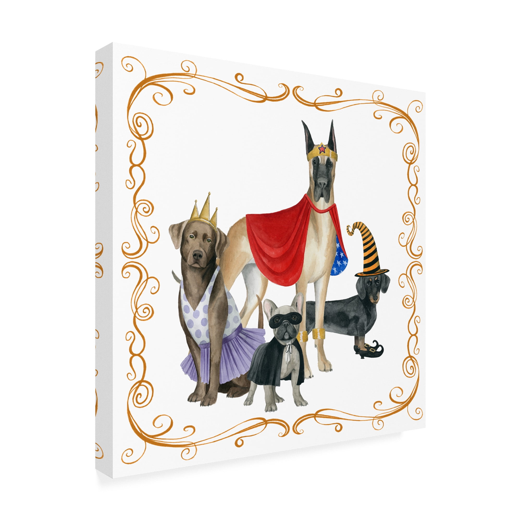Trademark Fine Art 'Halloween I' Canvas Art by Grace Popp