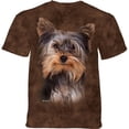 thumbnail image 1 of The Mountain 1065605 Brown Smiling Yorkie Portrait Adult Classic Tee - 3XL, 1 of 1