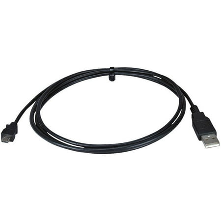 QVS 5-Meter 2.1-Amp microUSB-to-USB Power/Sync Cable for Smartphone/Tablet
