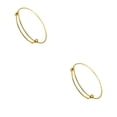 thumbnail image 3 of Sonducket extensible extensible Estilo simple Joyería de moda Adorno corporal Regalos románticos perfectos Buenos accesorios Oro antiguo Oro antiguo 2piezas Sonducket CBP341887, 3 of 6