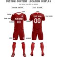 thumbnail image 3 of Custom Soccer Jersey Shorts for Men Women Kids Personalized Soccer Uniform with Name Number Logo, 3 of 10