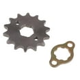 thumbnail image 5 of jiaping 3xTooth Front Engine Sprocket for SDG 110cc 125cc Dirt Bike ATV 420-14T-20mm, 5 of 9