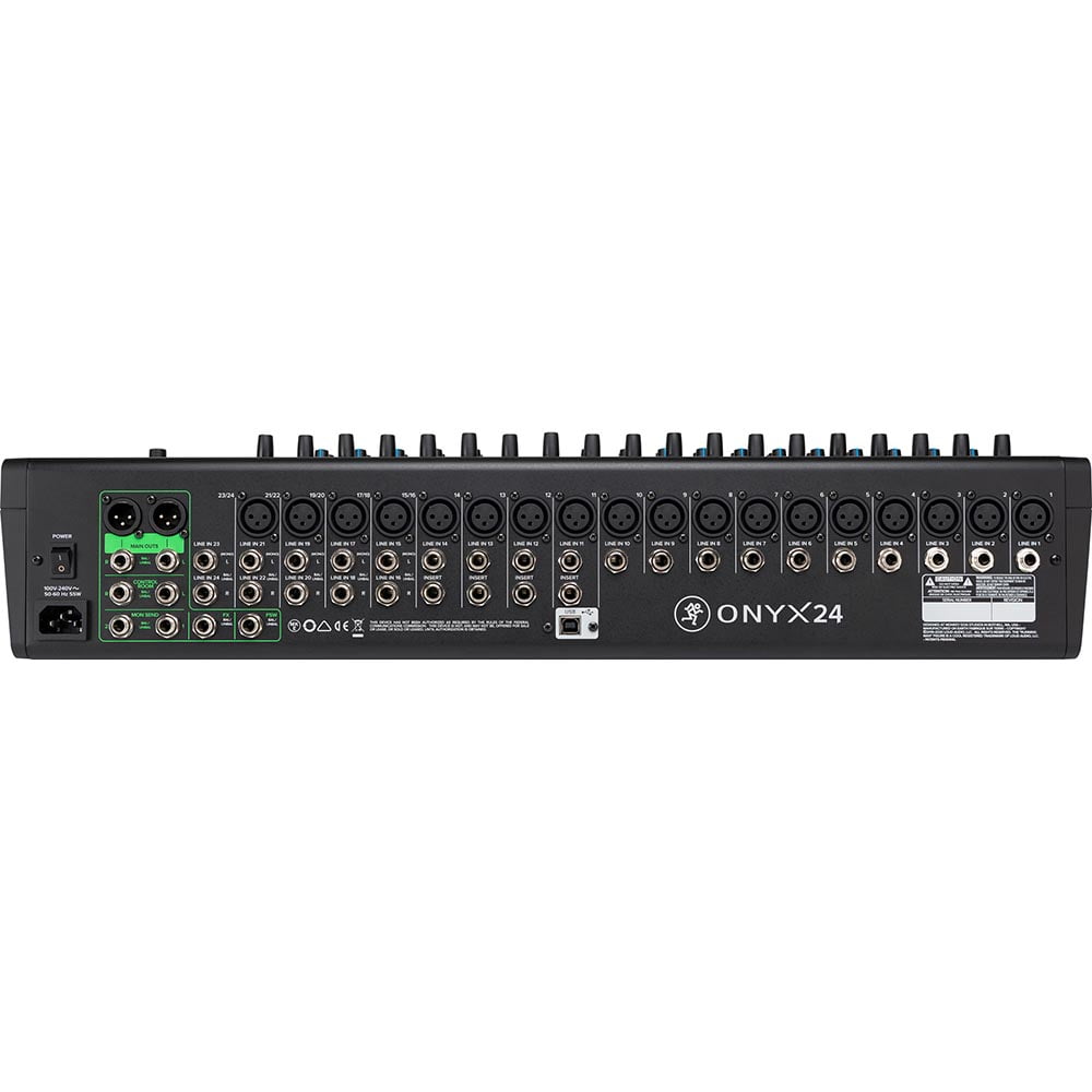 Mackie Onyx24 24-Channel Premium Analog Mixer with Multi-Track USB