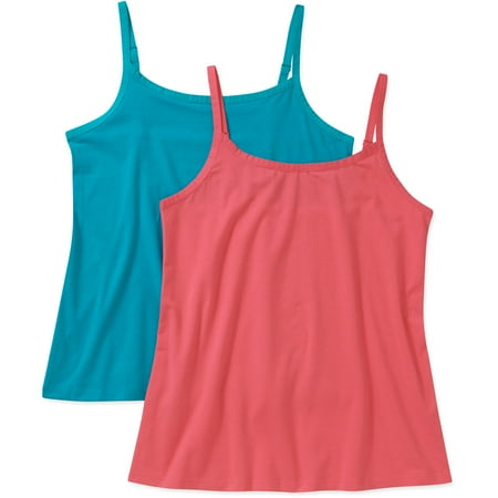 Faded Glory Women's Plus-Size Basic Camisole 2-pack