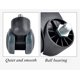 thumbnail image 4 of Rueda para silla de oficina Ruedas giratorias de 360 grados Ruedas de repuesto de 2 pulgadas Silenciador Muebles Piso de madera Silla giratoria laminada Silla de oficina Azul 5 por ciento (Tipo de varilla roscada esquí esquí Gafas de esquí, 4 of 4