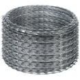 thumbnail image 5 of Wires, 500ft Galvanized Ribbon Barbed Wire,Fence for Secure Sites, Farm Fence Outdoor Garden Protection, 5 of 9