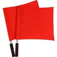 thumbnail image 5 of NIAIZEK 2 Pcs Referee Flags Command Signal Flags for Game Matches(18.11X13.78X12.6in), 5 of 6