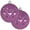 Shiny Lilac, variant on Christmas By Krebs Ornament, Commercial Grade Indoor and Outdoor Shatterproof Plastic, UV and Water Resistant Ball Ornament Decorations (Shiny Sonic Red, 4 inch (100mm) Diamond)