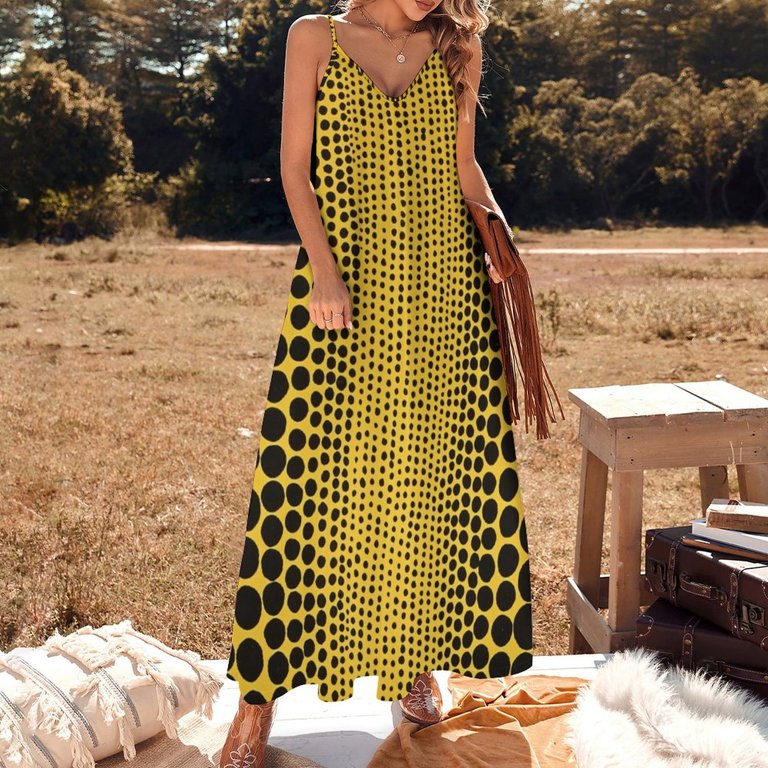 韓国商品/LENINA LABETTI dot long sleeveless dress 71pzouGD42L._UY1000_.jpg