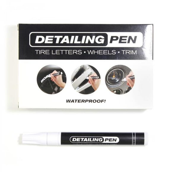 Vintage Parts USA 788868 White Long Lasting Interior Tire Paint Pen Permanent Water Proof Marker
