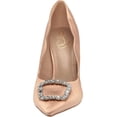 thumbnail image 2 of Sam Edelman Women's Harriett Rosa Blush Satin Pump 9M, 2 of 6