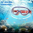 thumbnail image 3 of Yooshoverk Swimming Goggles Dive Mask Adult Kids Fit UV Protection Anti Fog Design Waterproof Seal Prevents Leaks for Snorkeling and Pool Use, 3 of 6
