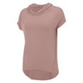 thumbnail image 6 of Breezora Trendy Women's Oversized Hooded Tshirt Casual Loose Fit Cotton Blend Top With Kangaroo Pocket For Street Style And Weekend Outings XXXXXL Size Khaki, 6 of 7
