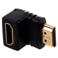 thumbnail image 2 of 4X Adaptateur 90 Degrés Angle Droit L - Type (Bas)Noir, 2 of 5