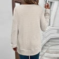 thumbnail image 5 of Ailaofu Women's Oversized Sweaters Fall 2025 Fashion Winter Clothes Long Sleeve Knit Sweater Pullover Jumper Tops, 5 of 6