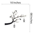 thumbnail image 4 of Self Adhesive- Cherry Blossom Tree Wall Sticker with hanging Lantern -Vinyl Decals for Bedroom, Nursery, or Living Room decoration– Cost Effective -Size 10" x 8"., 4 of 4