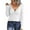 White, variant on Tittly Basic Tees T Shirts for Women Women's Shirts Long Sleeve V Neck Ribbed Button Down Knit Sweater Tops V Neck T Shirts Womens Long Sleeve Tops Black L