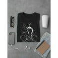 thumbnail image 3 of Cyclist Riding His Bike  T-Shirt Men -Image by Shutterstock, Male Large, 3 of 4