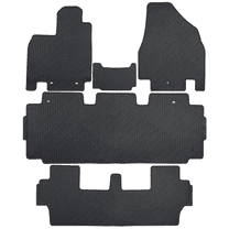 Floor Mats For 2011-2017 Honda Odyssey (RL5) Heavy Duty Custom Fit All Weather Floor Liner 3 ROW Full Set Rubber