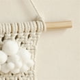 thumbnail image 3 of Cute 3D Cloud Macrames Wall Hangings Tapestrys Handwoven Tassels Bohemian Cotton Rope Tapestrys for Bedroom Living Room, 3 of 8
