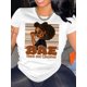thumbnail image 1 of Camiseta con estampado de dibujos animados y letras, manga corta informal para primavera y verano, ideal para adultos, hombres, mujeres, adolescentes, jóvenes., 1 of 6
