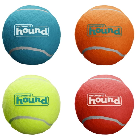Juguete para Perro Outward Hound Squeaker Ballz Fetch Grande Pack de 4