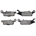 thumbnail image 1 of KMG Rear Brake Pads Compatible with 2009-2011 Yamaha YFM 550 4WD Grizzly Auto FI - Non-Metallic Organic NAO Brake Pads Set, 1 of 4