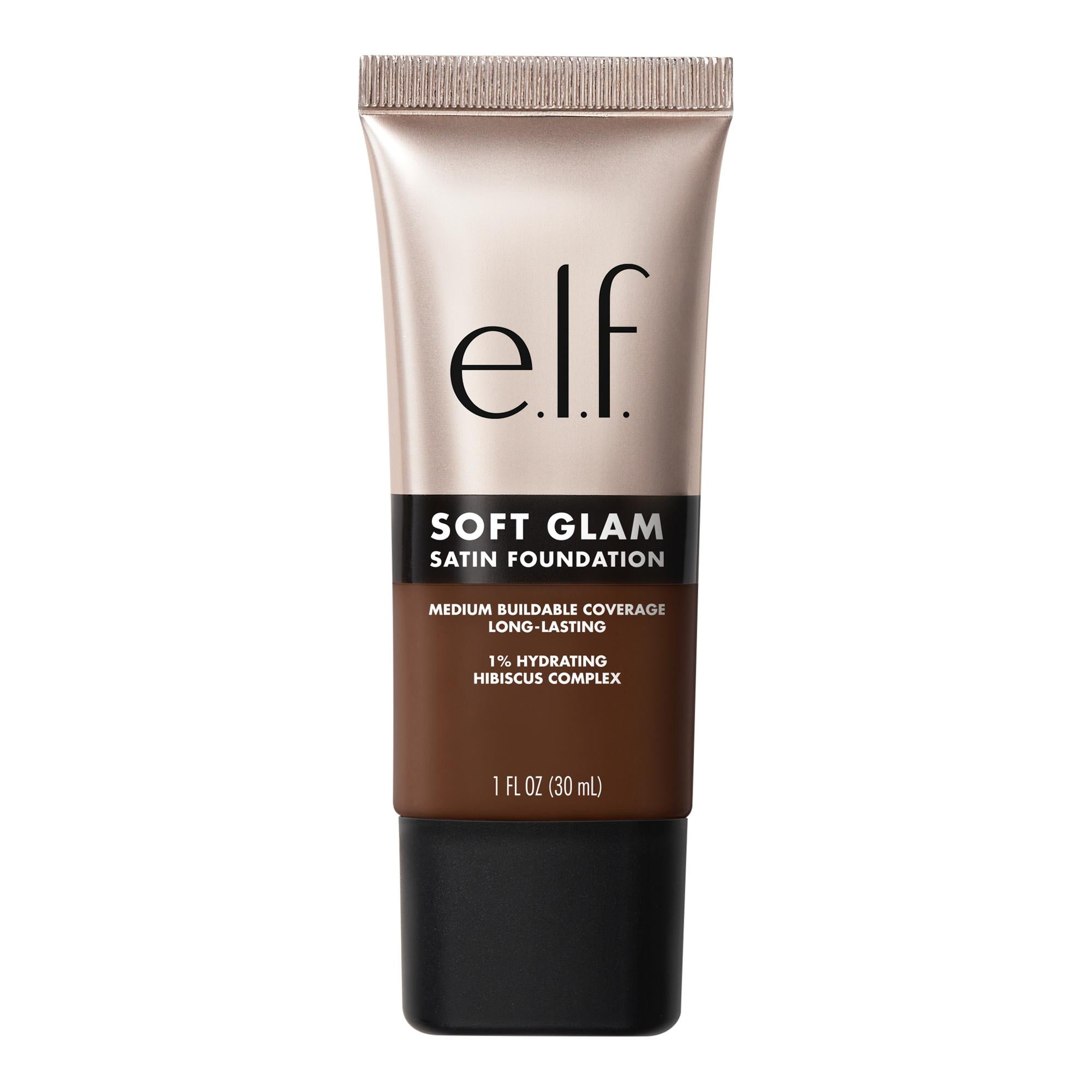 e.l.f. Soft Glam Satin Foundation, 61 Rich Cool, 1 fl oz