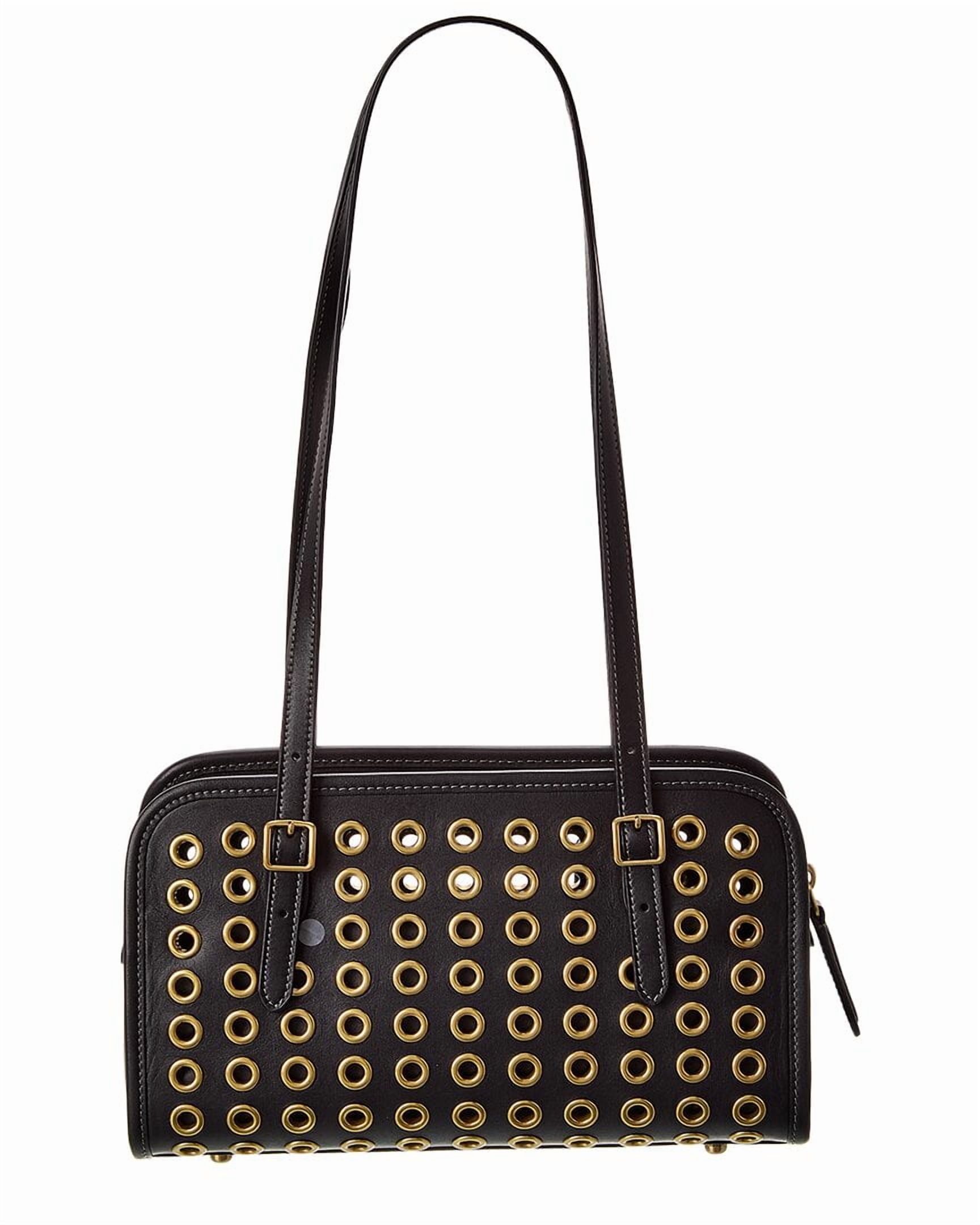 coach バッグ Coach The Coach Originals Grommets Swing Zip Leather Bag
