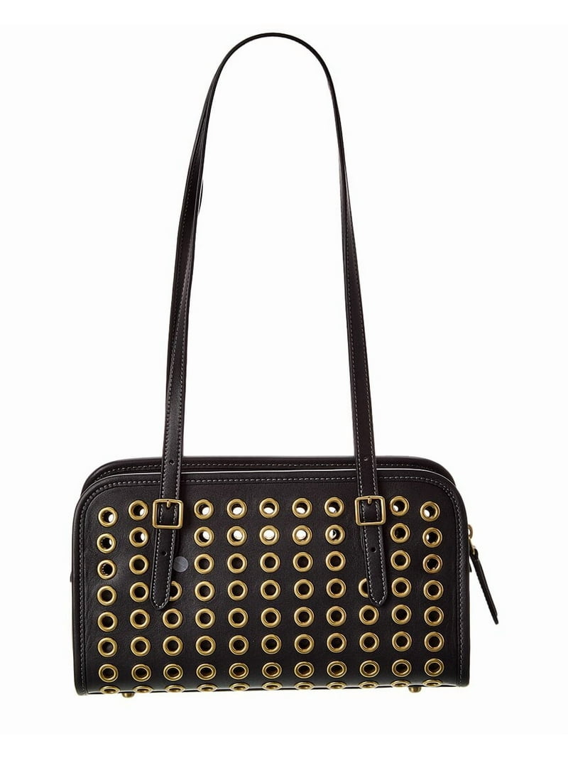 Coach The Coach Originals Grommets Swing Zip Leather Bag