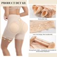 thumbnail image 4 of KIWI RATA Culottes en Dentelle Rembourrées Sans Couture pour Femmes, 4 of 7